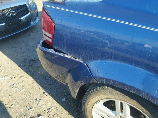 1B3LC56B89N504954 - 2009 DODGE AVENGER SX BLUE photo 10