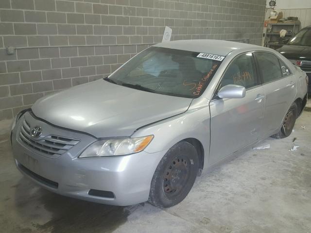 4T1BE46K97U504541 - 2007 TOYOTA CAMRY NEW SILVER photo 2