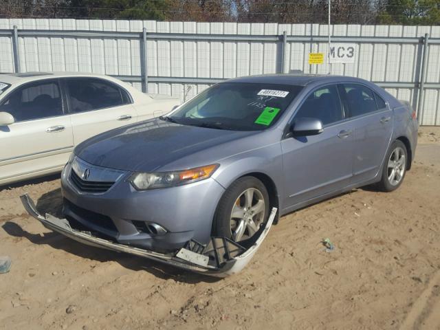 JH4CU2F64BC002777 - 2011 ACURA TSX GRAY photo 2