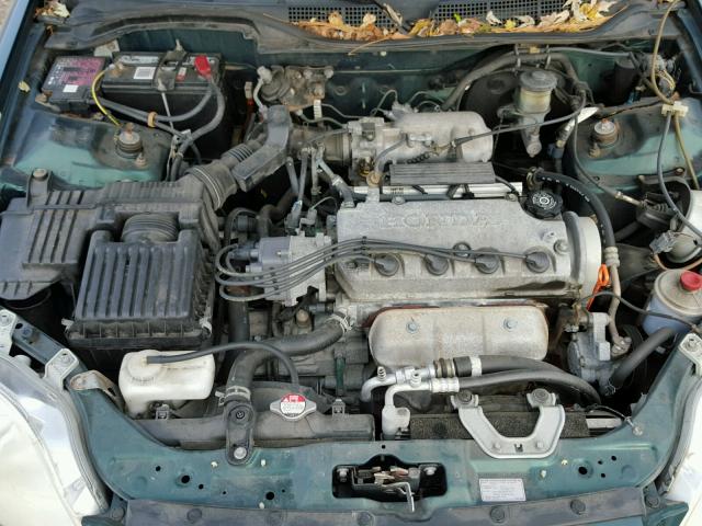 1HGEJ8248YL047953 - 2000 HONDA CIVIC EX GREEN photo 7