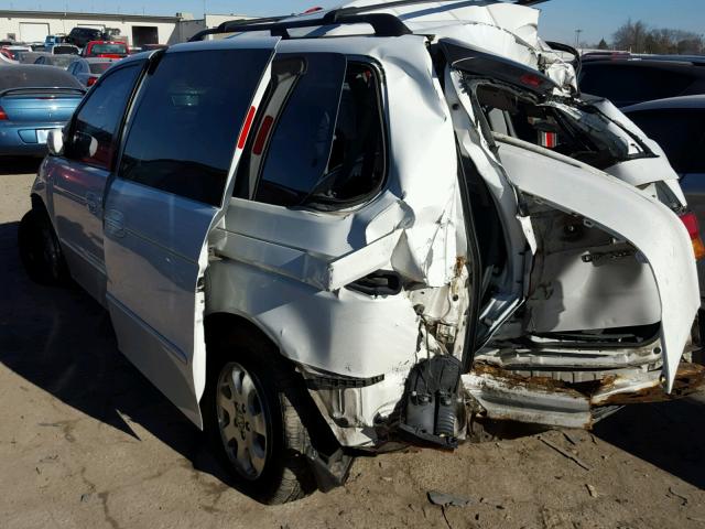 5FNRL18612B000090 - 2002 HONDA ODYSSEY EX WHITE photo 3
