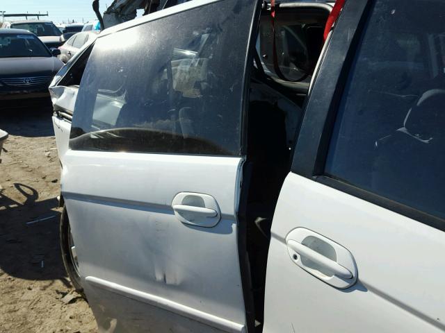 5FNRL18612B000090 - 2002 HONDA ODYSSEY EX WHITE photo 9