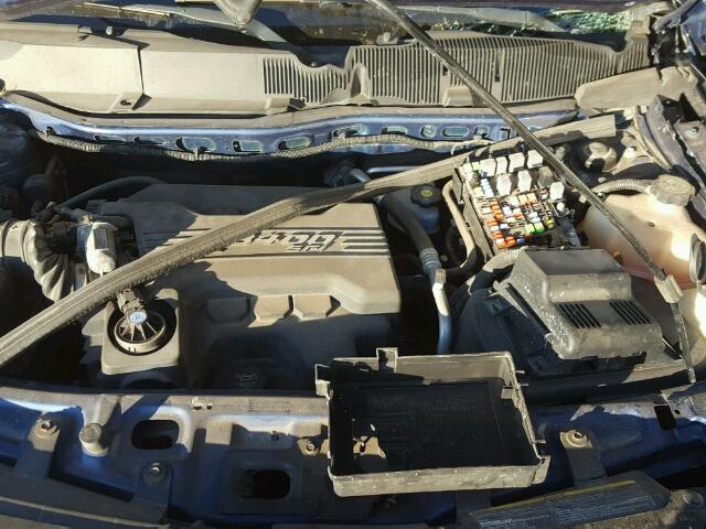 2CNDL33F086328267 - 2008 CHEVROLET EQUINOX LT BLUE photo 7