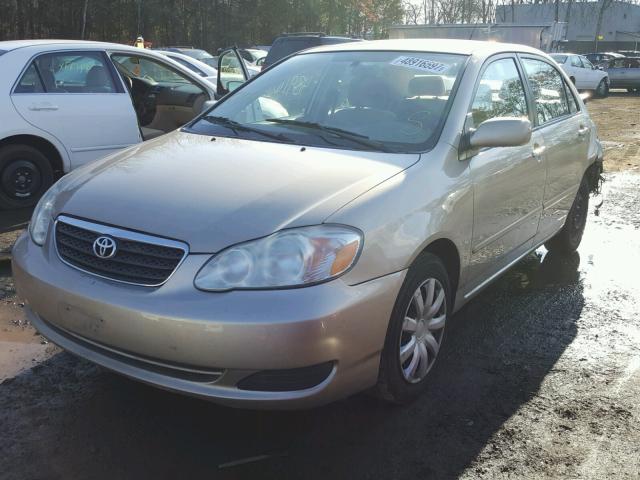 2T1BR30E88C909729 - 2008 TOYOTA COROLLA CE GOLD photo 2