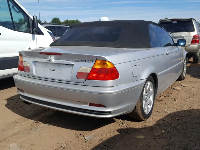 WBABR3340YEA82292 - 2000 BMW 323 CI SILVER photo 4