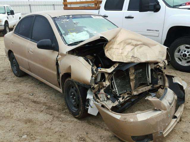 KNADC125136281845 - 2003 KIA RIO GOLD photo 1