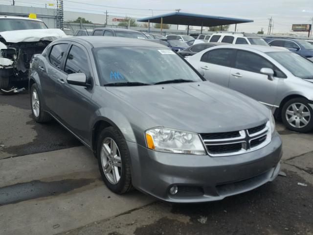 1C3CDZCG5DN624260 - 2013 DODGE AVENGER SX GRAY photo 1