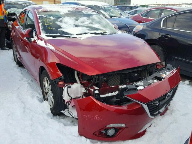 3MZBM1V70FM213896 - 2015 MAZDA 3 TOURING RED photo 1