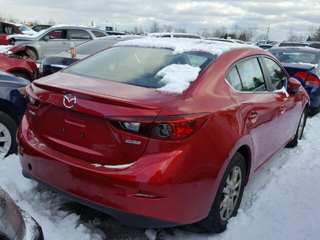 3MZBM1V70FM213896 - 2015 MAZDA 3 TOURING RED photo 4