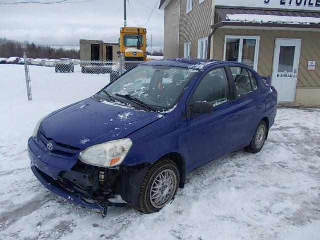 JTDBT123050346635 - 2005 TOYOTA ECHO BLUE photo 2