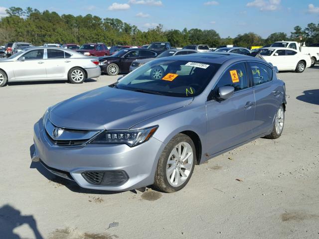 19UDE2F39GA016560 - 2016 ACURA ILX BASE SILVER photo 2