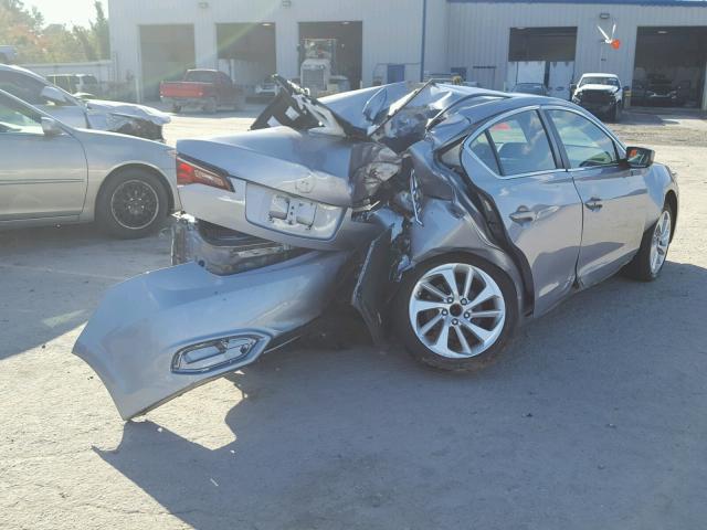 19UDE2F39GA016560 - 2016 ACURA ILX BASE SILVER photo 4