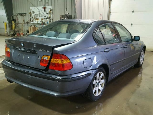 WBAEU33413PM54907 - 2003 BMW 325 XI BLUE photo 4