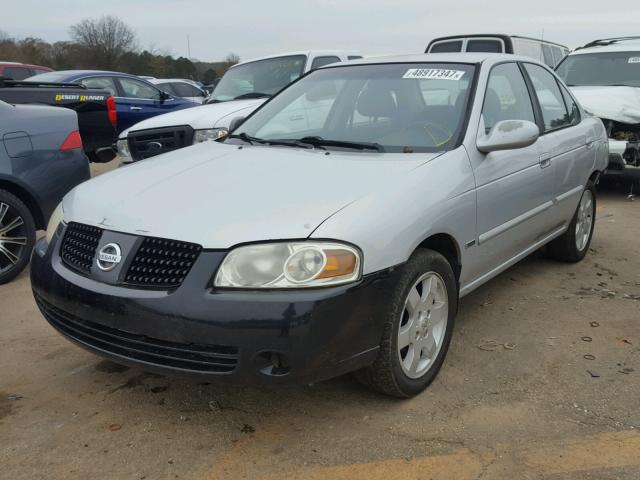 3N1CB51D66L499178 - 2006 NISSAN SENTRA 1.8 SILVER photo 2