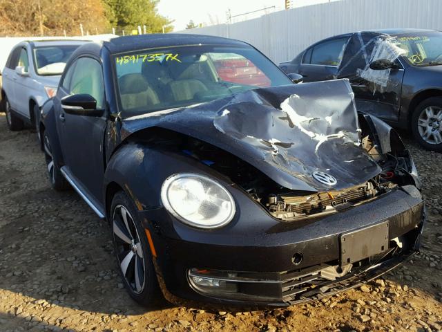 3VWVA7AT8DM600950 - 2013 VOLKSWAGEN BEETLE TUR BLACK photo 1