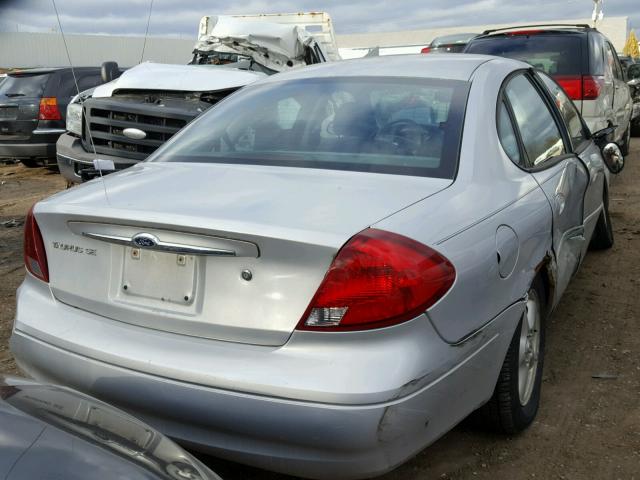 1FAFP53U53G193703 - 2003 FORD TAURUS SE SILVER photo 4