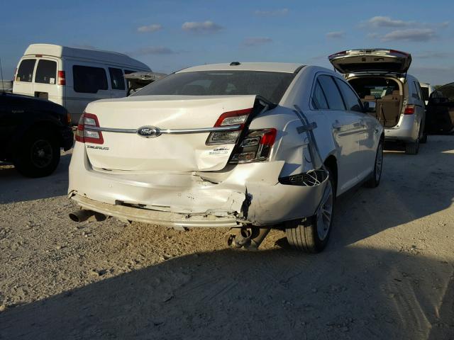 1FAHP2E80FG207406 - 2015 FORD TAURUS SEL WHITE photo 4