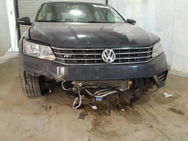 1VWDT7A35HC001016 - 2017 VOLKSWAGEN PASSAT R-L GRAY photo 9