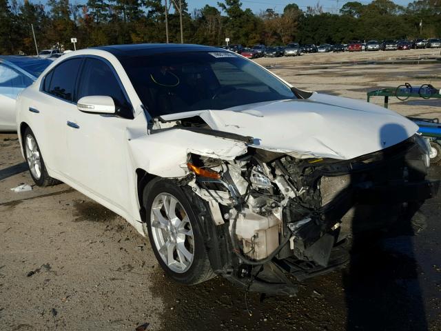 1N4AA5AP9CC845626 - 2012 NISSAN MAXIMA S WHITE photo 1