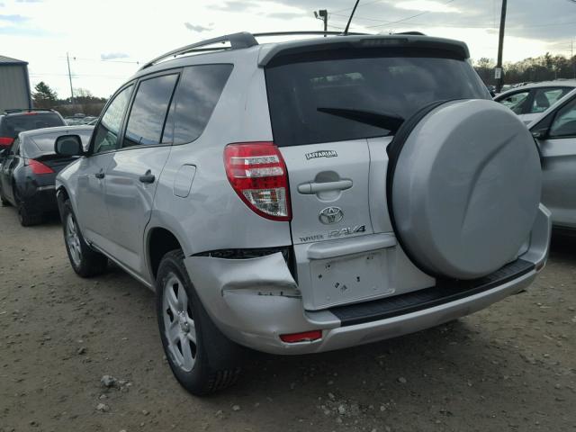 2T3JF4DV0AW066352 - 2010 TOYOTA RAV4 SILVER photo 3