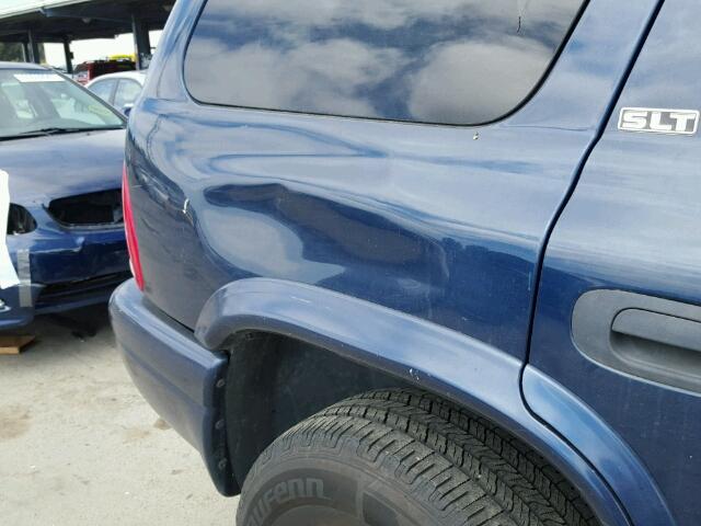 1B4HS48NX2F220523 - 2002 DODGE DURANGO SL BLUE photo 9