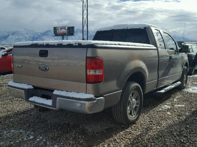 1FTPX125X5FA24254 - 2005 FORD F150 TAN photo 4