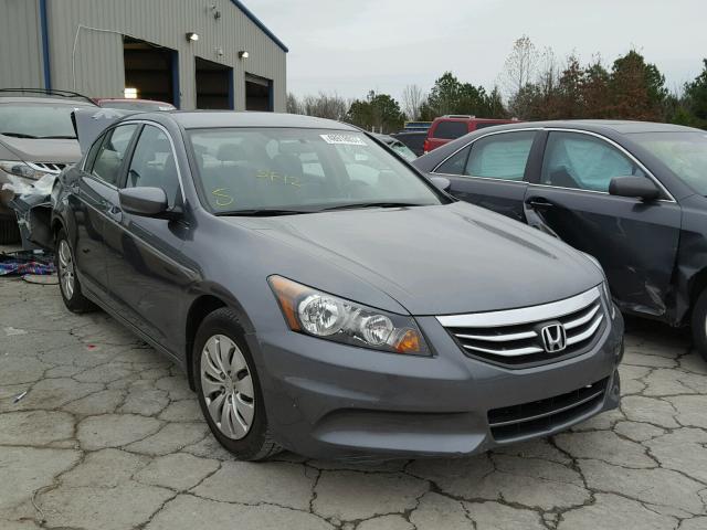 1HGCP2F36CA040654 - 2012 HONDA ACCORD LX GRAY photo 1