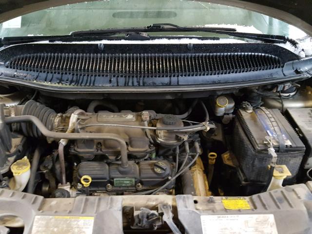 1D4GP45R16B711652 - 2006 DODGE CARAVAN SX TAN photo 7