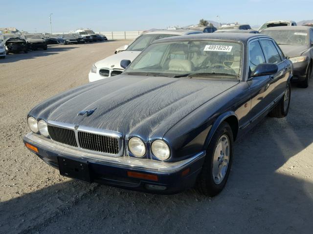 SAJHX1246VC800765 - 1997 JAGUAR XJ6 BLUE photo 2