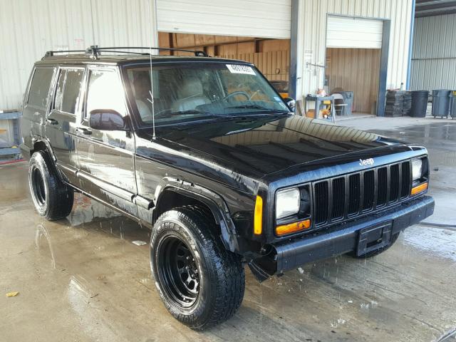 1J4FT58SX1L599763 - 2001 JEEP CHEROKEE C BLACK photo 1