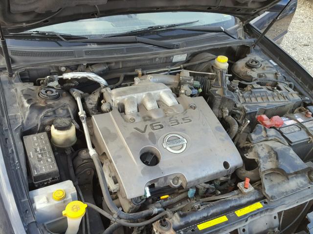 JN1DA31A22T302787 - 2002 NISSAN MAXIMA GLE BLUE photo 7