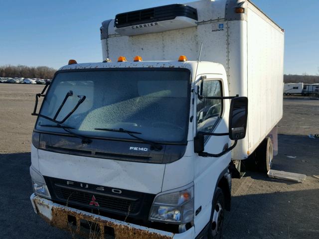 JL6BBE1S27K015699 - 2007 MITSUBISHI FUSO TRUCK OF FE 84D WHITE photo 2