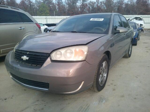 1G1ZT58N38F100588 - 2008 CHEVROLET MALIBU LT BROWN photo 2