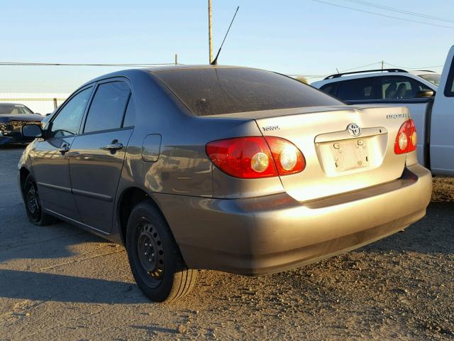 1NXBR32E05Z559004 - 2005 TOYOTA COROLLA CE CHARCOAL photo 3