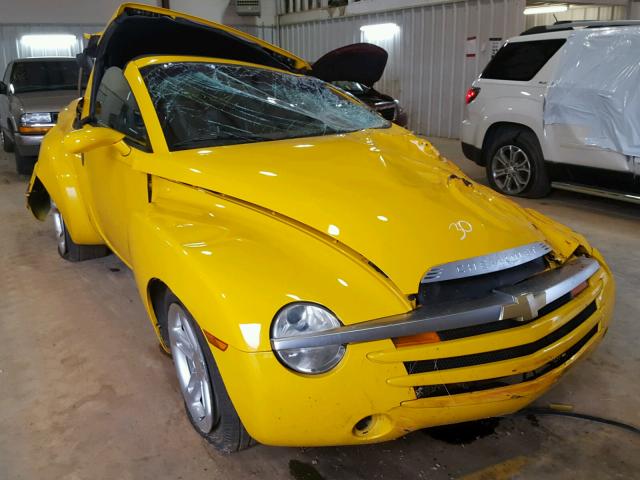 1GCES14P94B111282 - 2004 CHEVROLET SSR 黄色 照片 1