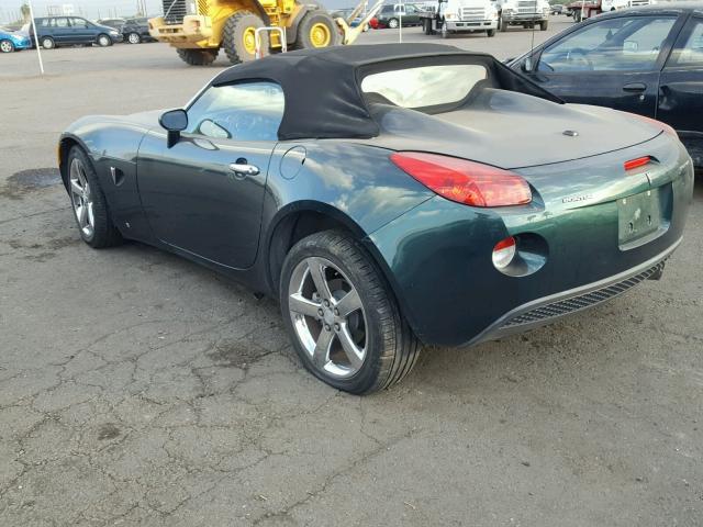 1G2MB33B06Y111883 - 2006 PONTIAC SOLSTICE GREEN photo 3