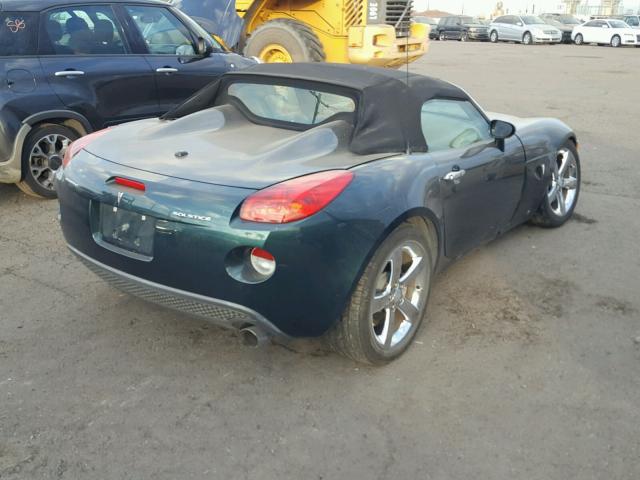 1G2MB33B06Y111883 - 2006 PONTIAC SOLSTICE GREEN photo 4