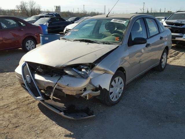 1FAFP34N56W178818 - 2006 FORD FOCUS ZX4 GOLD photo 2