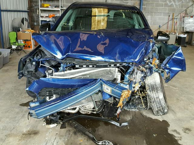 1G1JC6SB6D4149744 - 2013 CHEVROLET SONIC LT BLUE photo 9