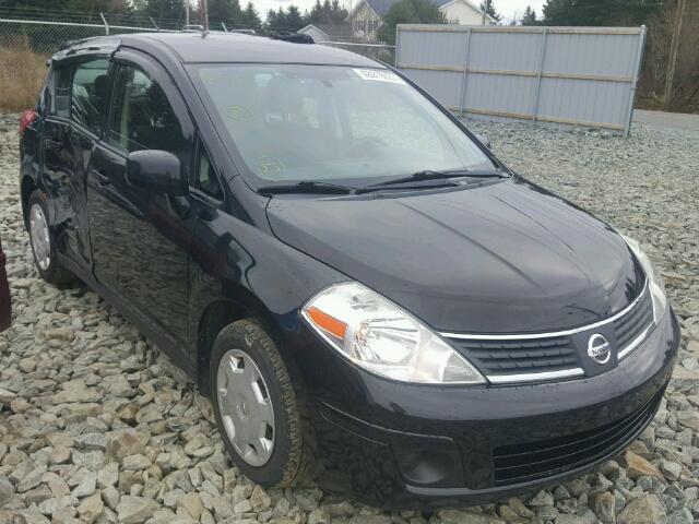 3N1BC13E29L467419 - 2009 NISSAN VERSA S BLACK photo 1