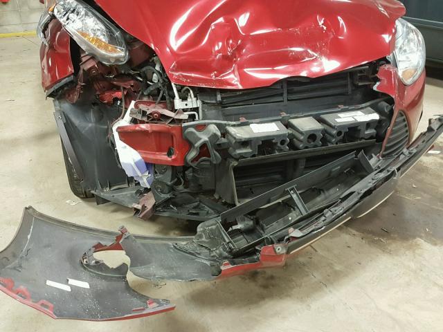 1FADP3K20DL209648 - 2013 FORD FOCUS SE RED photo 9