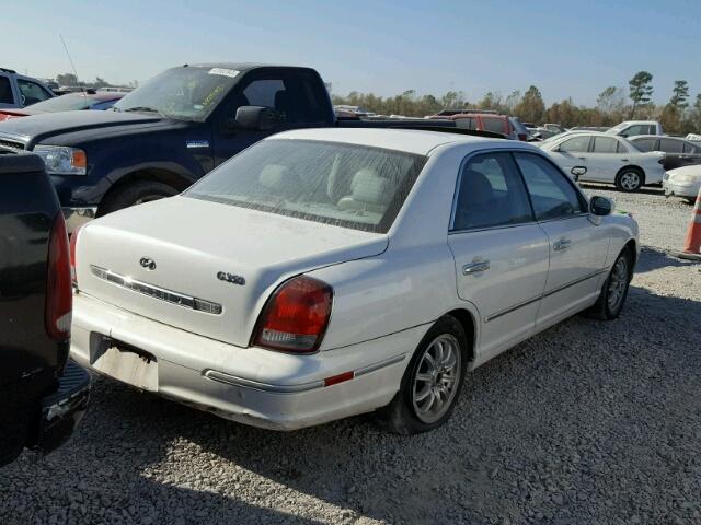 KMHFU45EX2A212472 - 2002 HYUNDAI XG 350 WHITE photo 4