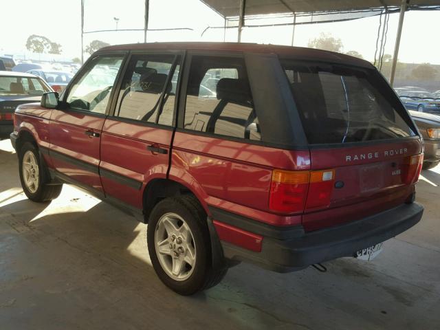 SALPV1446VA355185 - 1997 LAND ROVER RANGE ROVE RED photo 3