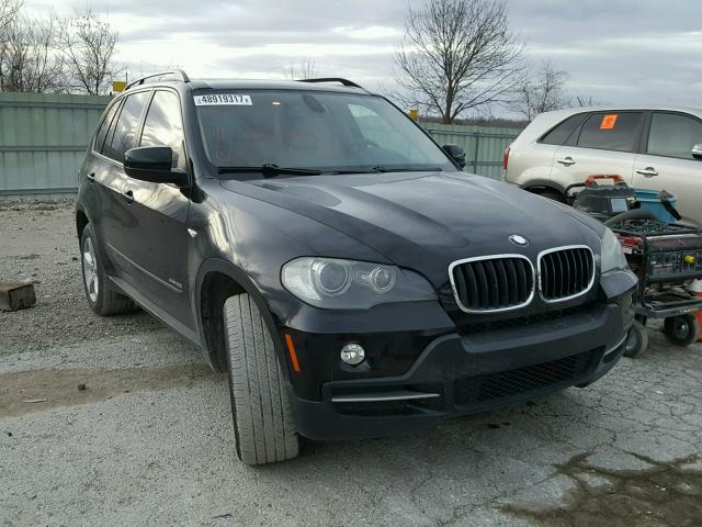 5UXFE43579L268399 - 2009 BMW X5 XDRIVE3 BLACK photo 1