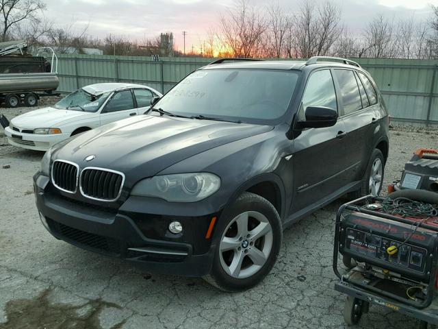 5UXFE43579L268399 - 2009 BMW X5 XDRIVE3 Schwarz Foto 2