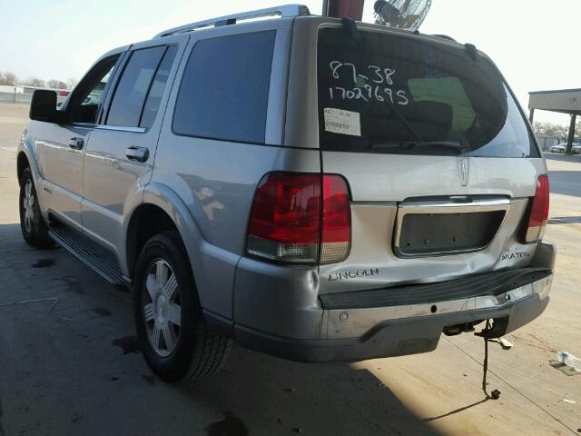 5LMEU68H53ZJ48452 - 2003 LINCOLN AVIATOR 棕色 照片 3