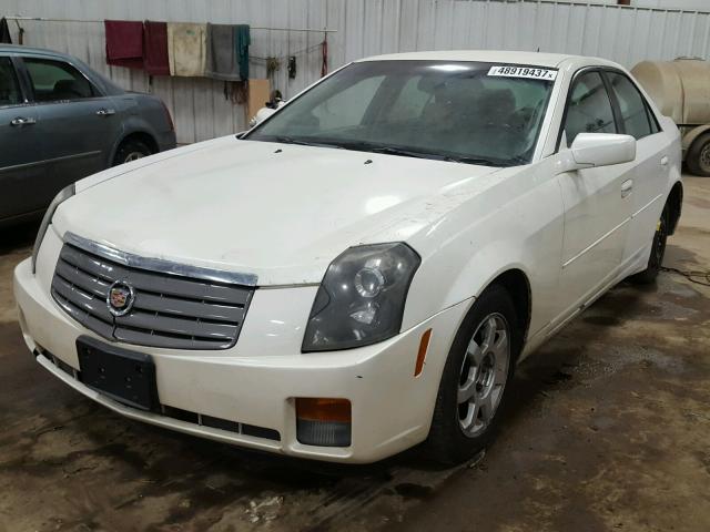 1G6DP567550233719 - 2005 CADILLAC CTS HI FEA WHITE photo 2