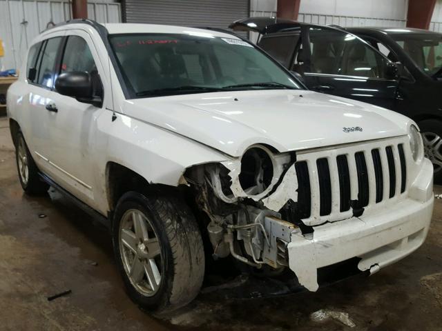 1J8FF47W98D707606 - 2008 JEEP COMPASS SP კრემისფერი ფოტო 1
