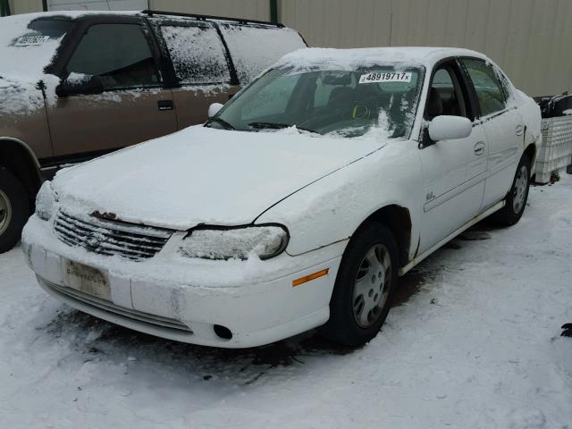 1G1ND52M2X6276235 - 1999 CHEVROLET MALIBU WHITE photo 2