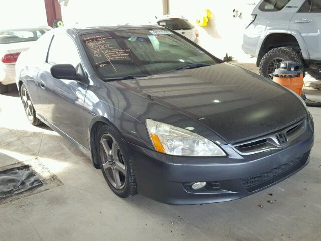 1HGCM72776A016916 - 2006 HONDA ACCORD EX GRAY photo 1